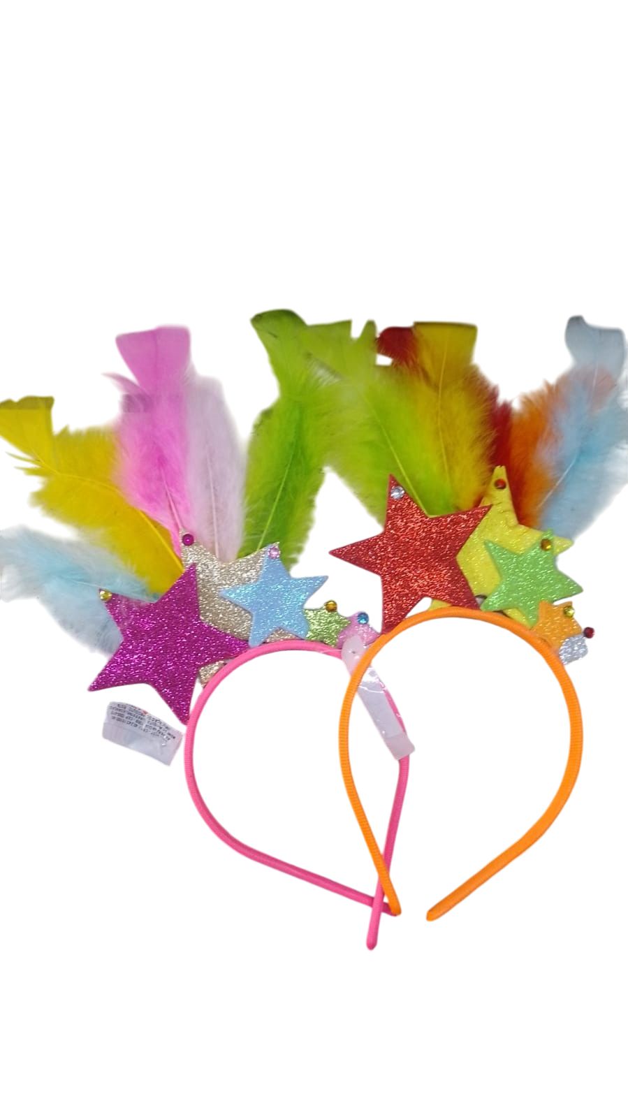 TIARA ESTRELAS/CORACOES C/PENAS